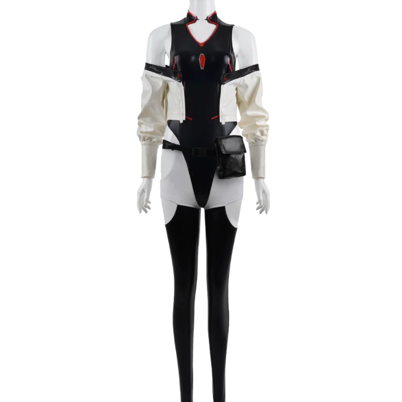 Anime punk edgerunners lucy cosplay traje adulto feminino casaco uniforme bodysuit peruca roupa rpg-playing ternos de jogo de halloween