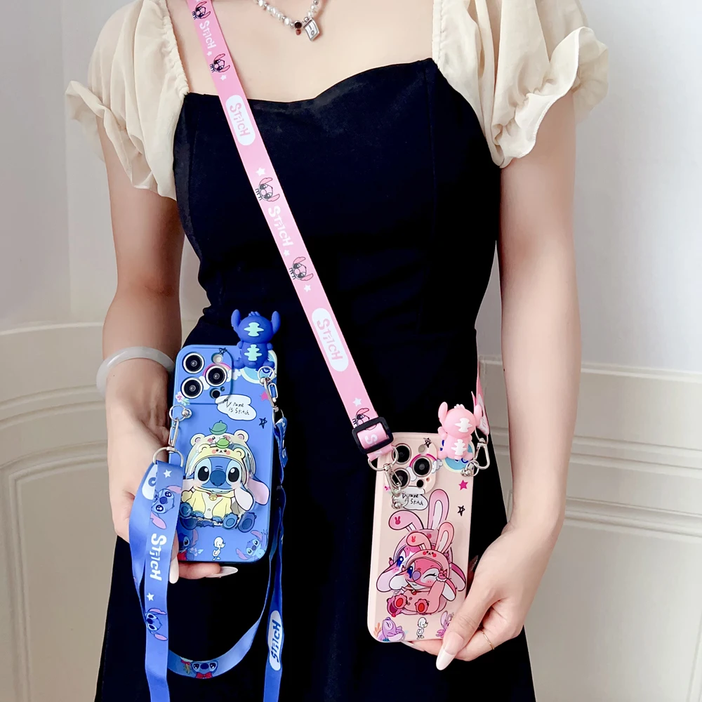 Etui Shy Stitch z uchwytem na sznurek do Samsung Galaxy A12 A11 A71 A51 A52 A22 A02s A32 A13 A53 A03s A04s A20s A33 A73 A23