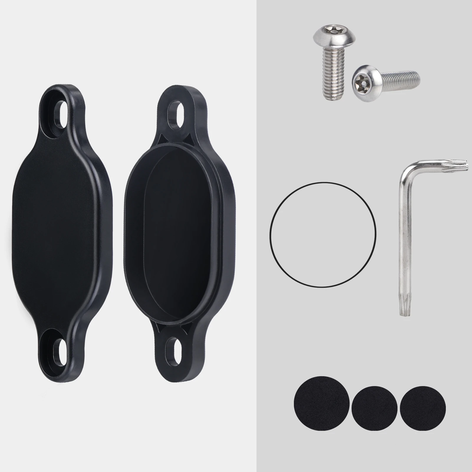 AliExpress SZKOSTON Bike Locator Holder with Hidden Under Bike Water Bottle Holder Anti-Theft Screws for Xiaomi Tag & AirTag GPS Tracker Mount
