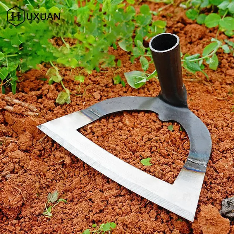 

Handheld Hollow Hoe Thickened Manganese Steel Agricultural Weeding Hoe Planting Vegetable Gardening Loosening Soil Weeding Tools