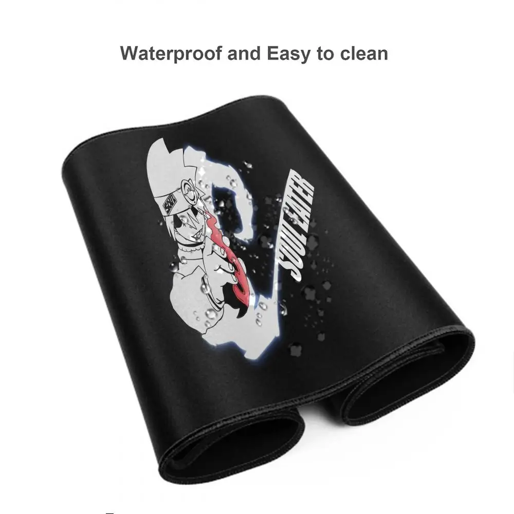 Soul Eater Mouse Pad Tablet mouse Pad Laptop xl desktop mouse pad cute HD Printing Gaming keyboard pad Player 90x40cm