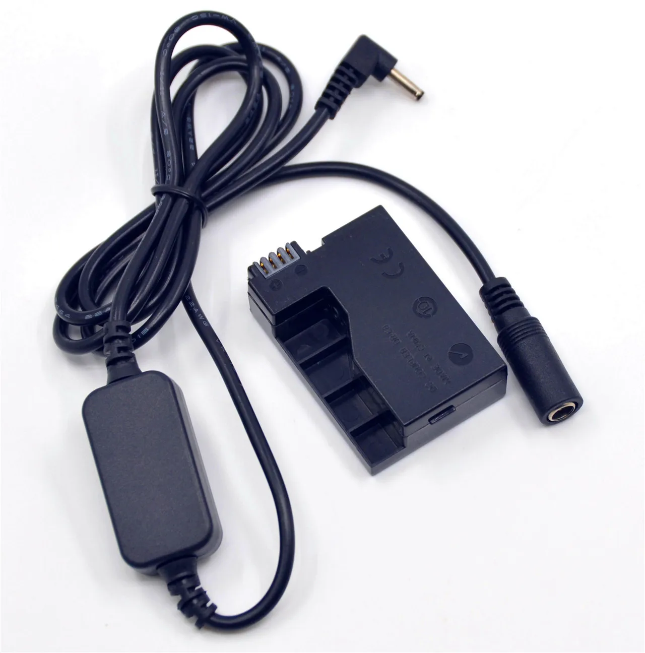 LP E8 LP-E8 Dummy Battery DR-E8 Coupler Step-Down DC Cable for Canon EOS Rebel T2i T3i T4i T5i 550D 600D 650D 700D Kiss X4 X5 X6