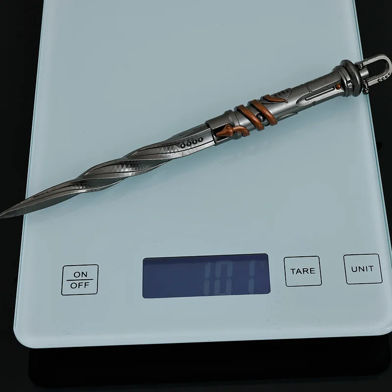 20cm/7.87inch Arena Breakout Knife Melee Sword Disc Tooth Removal Short Blade Game Weapon Model Metal Crafts Decorate Swords