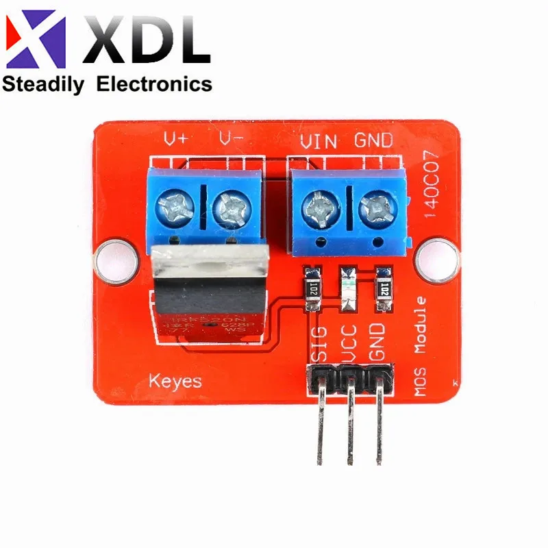10 STKS 0-24 V Top Mosfet Knop IRF520 MOS Driver Module MCU ARM