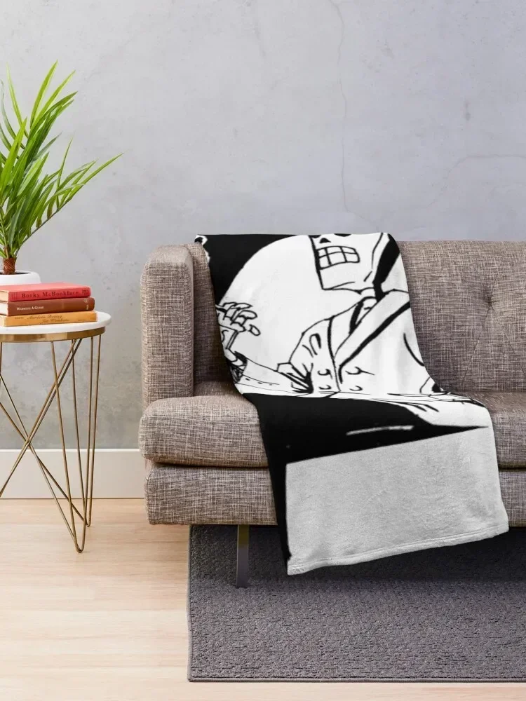 Grim Fandango Throw Blanket For Sofa Thin Warm Blankets