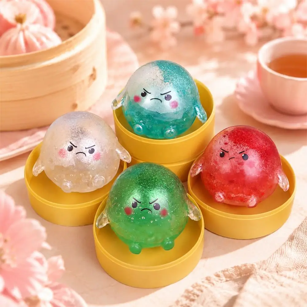 Fun Squeezing Fun Squeeze Stretchy Squeeze Popped Beads Stuffed Soft Glitter Squishy Portable Round Pinching Fun Pinch
