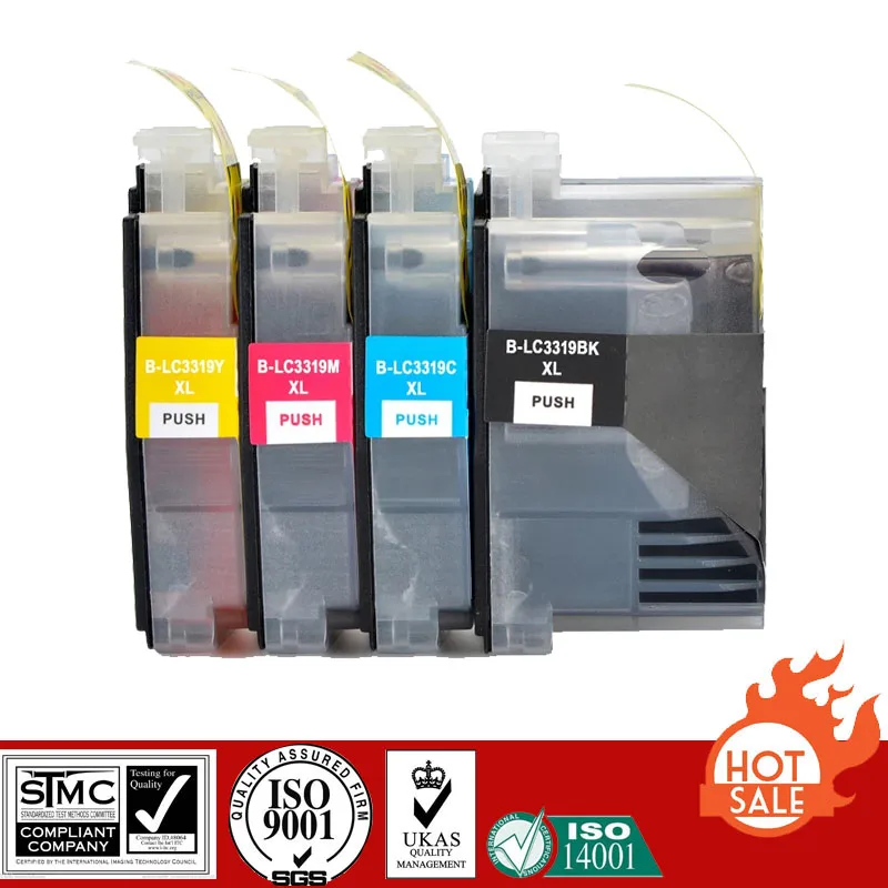 

Совместимый картридж для Brother LC3319 LC-3319, костюм для Brother MFC-J5330DW/MFC-J5730DW/MFC-J6530DW/MFC-J6730DW/MFC-J6930DW