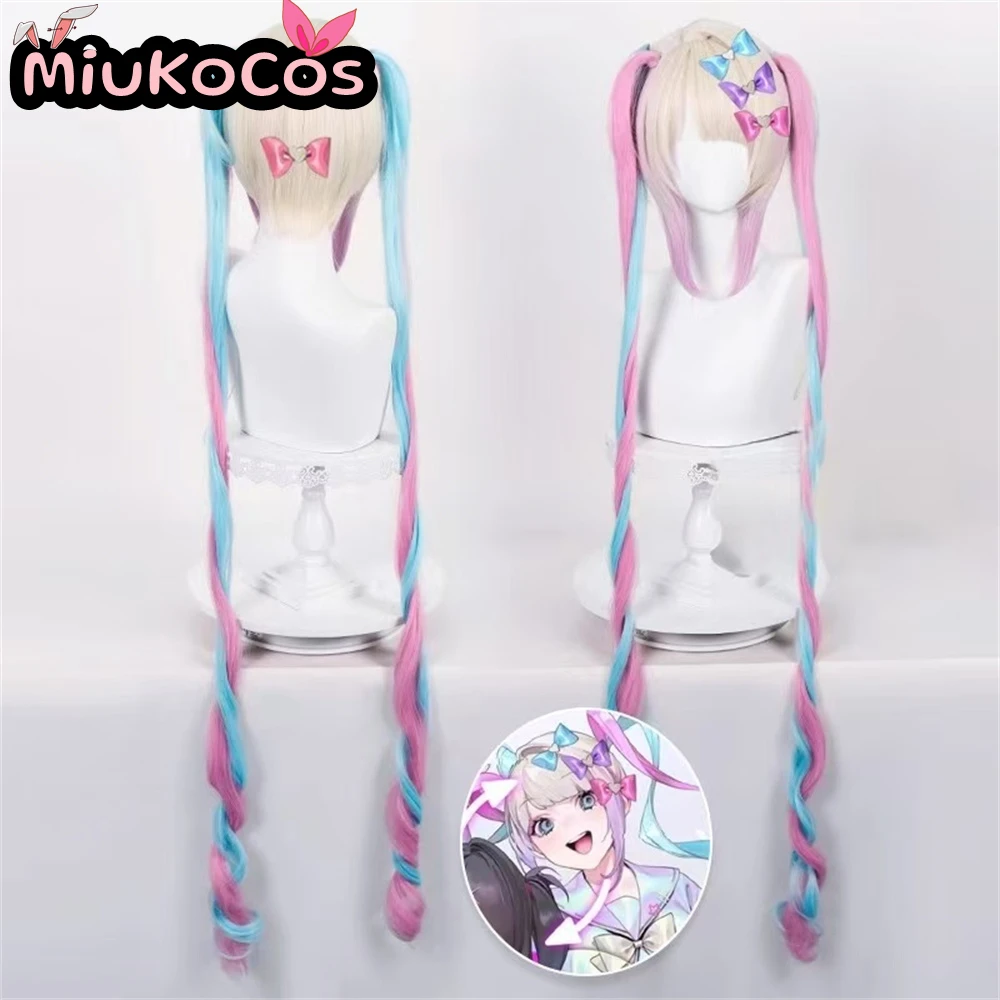 

В НАЛИЧИИ KAngel Косплей Парик Miuko Косплей Игра Needy Streamer Перегрузка Косплей