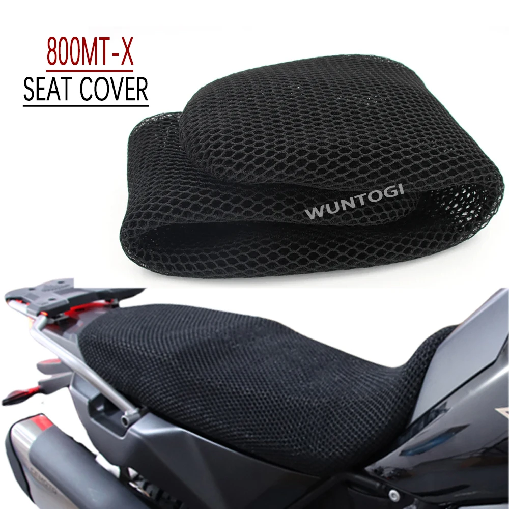 

For CFMOTO 800MT-X 3D Honeycomb Mesh Protect Cushion Nylon Motorcycle Seat Covers Heat Insulated Breathable Accessories 800 MT-X