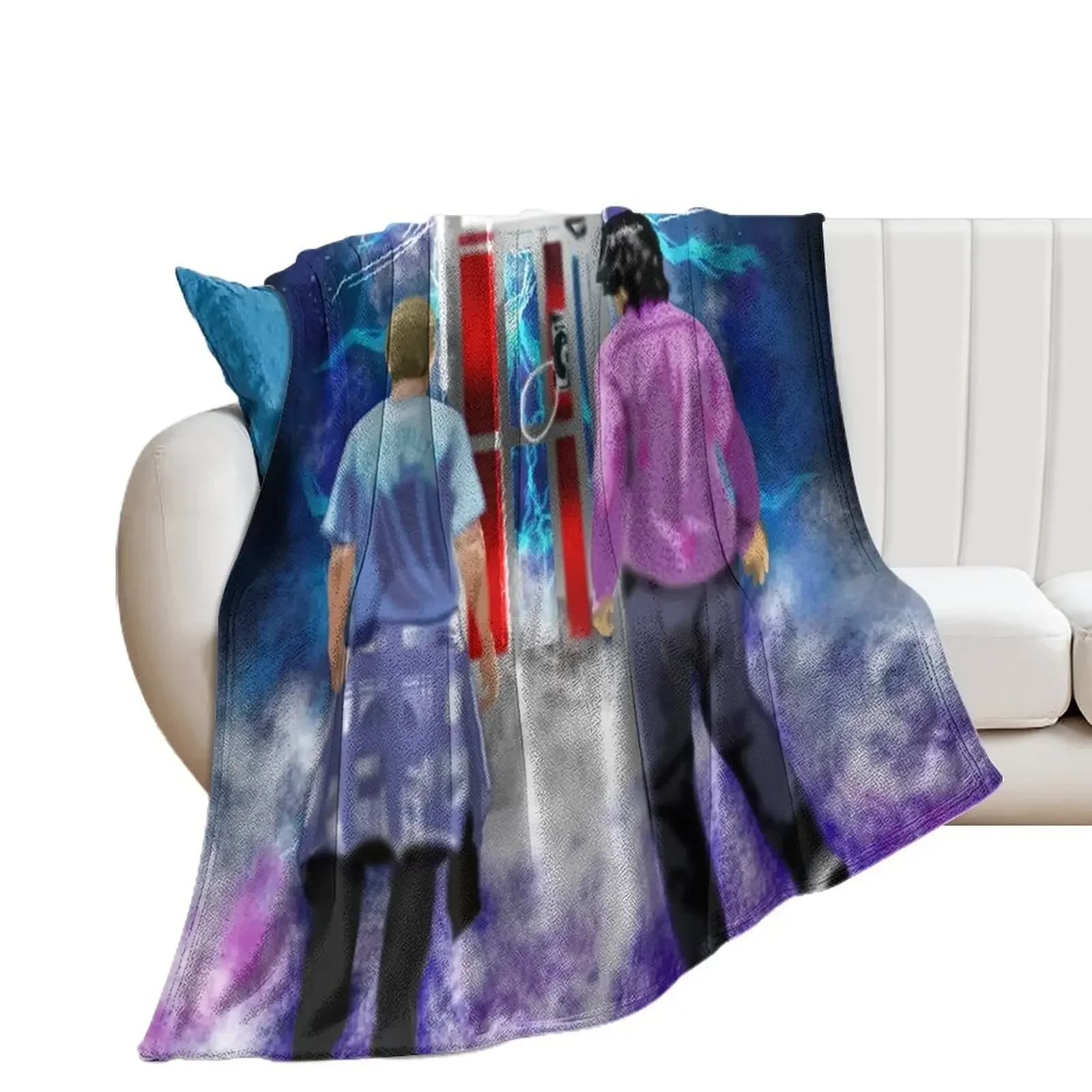 Bill and Ted Fan Artwork Throw Blanket Stuffeds blankets and throws Blankets