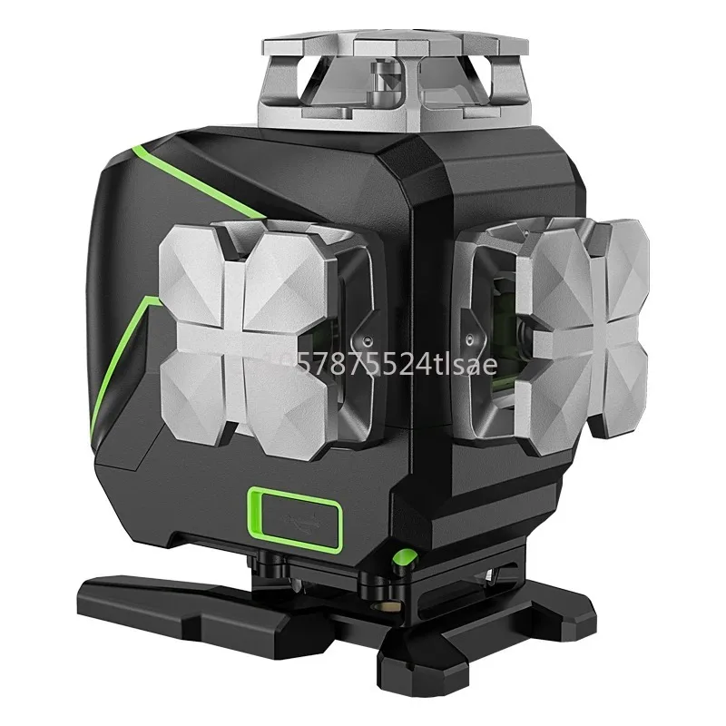 S04CG 360 Self - Leveling Bluetooth Function Outdoor Pulse Mode 4D Green Beam Line 16 Line Level