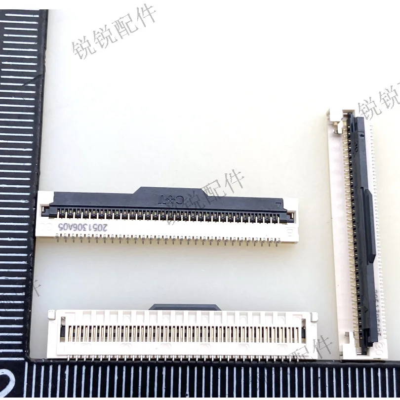 For FFC/FPC Block, Flexible Cable Connector 1.0-30 P Flip Butterfly Buckle Type, LCD Socket H2.0