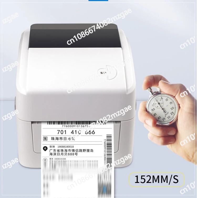 

Термопринтер этикеток XP-420B/470E для электронной коммерции, для печати на самоклеящейся бумаге, с односторонней подачей