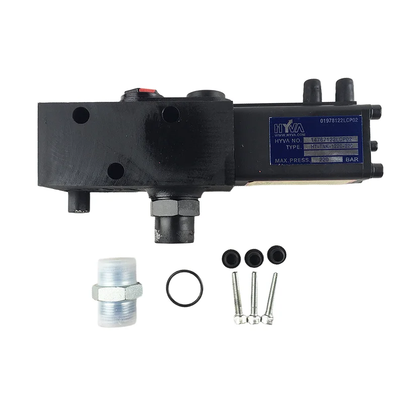 Hyva tipper controls PT1220 220Bar hydraulic system power take-off for heavy-duty trucks with Haiwo PT valve dump truck