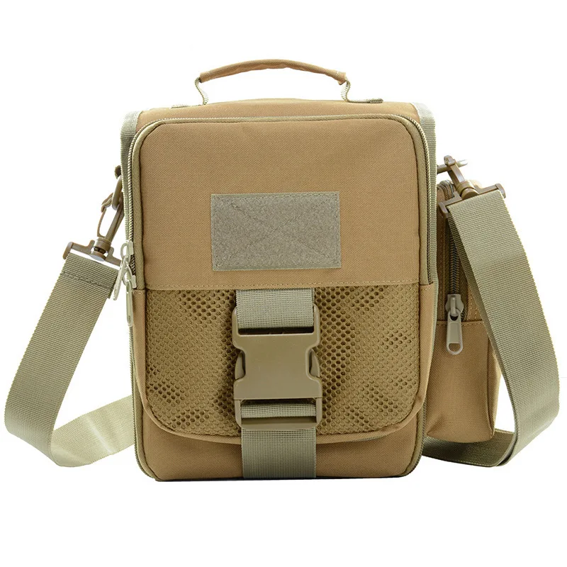 Multi-functional Tactical Crossbody Sling Bag Waterproof Oxford Fabric Molle Shoulder Pack For Daily Use & Outdoor Activities