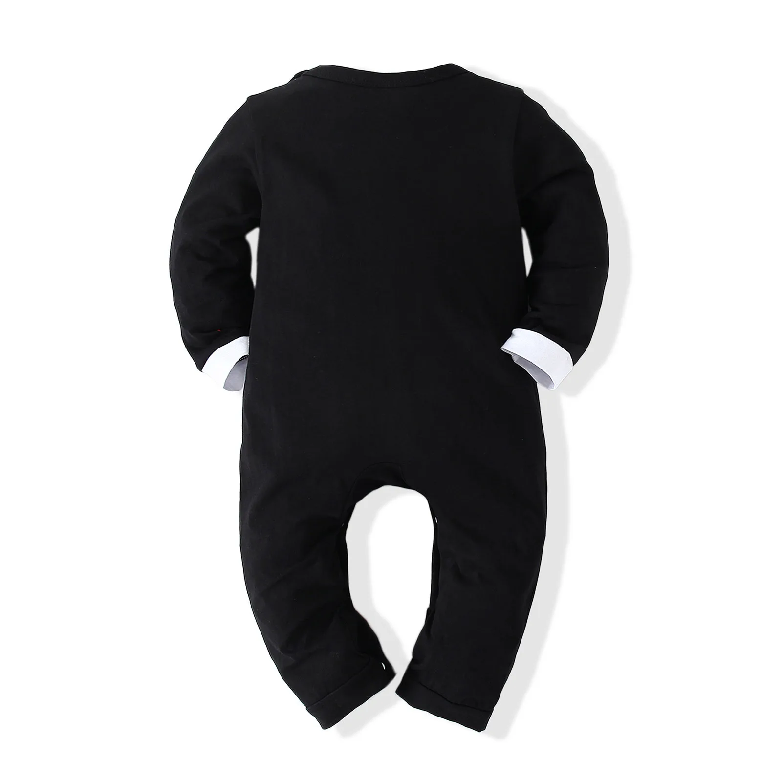 0-24 Maanden Pasgeboren Kleding Gentleman Knap Feestpak Formele Comfortabele Zachte Lente Herfst Lange Mouw Bodysuit Voor Jongens