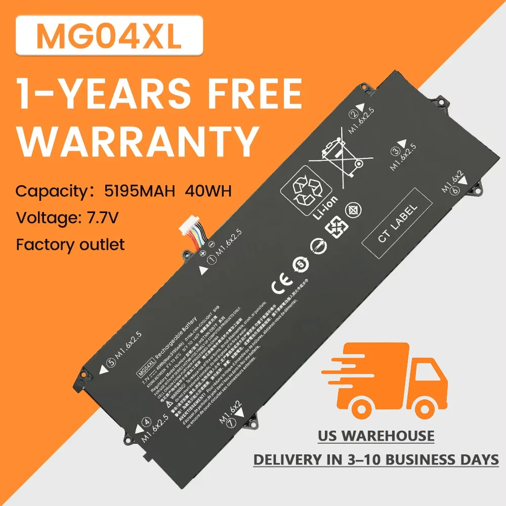 MG04XL Battery Replacement for Hp Elite X2 1012 G1 Series Laptop 812060-2B1 812060-2C1 812205-001 HSTNN-DB7F