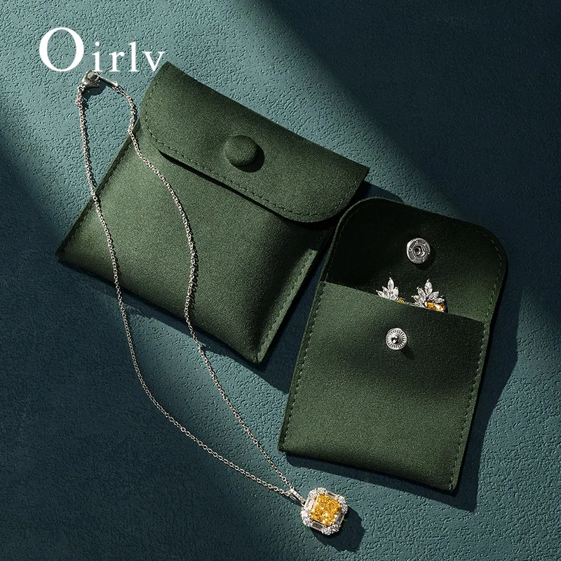 

Oirlv 1pcs Velvet Jewelry Packaging Pouches Chic Wedding Favor Bags Jewelry Bag Cosmetic Bags Product Package Wedding Gift Bag
