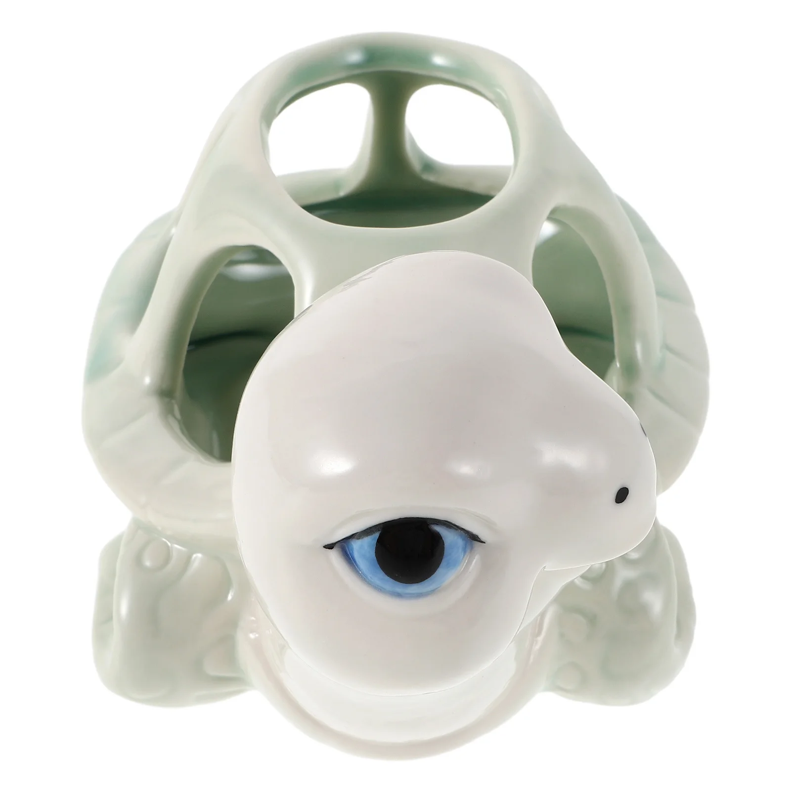 

Ceramic Succulent Planter Cute Tortoise Shape Drainage Hole for Indoor Outdoor Small Plant Desktop Decoration Animal Garden Pots