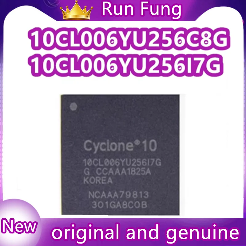 10CL006YU256I7G 10CL006YU256C8G الحزمة: UBGA-256 1 قطعة/الوحدة