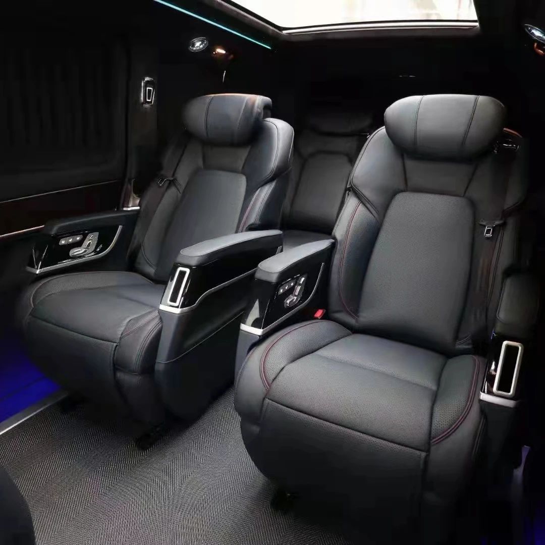 High End Luxury Leather Electric Adjustable Premium Car Seat for Van MPV