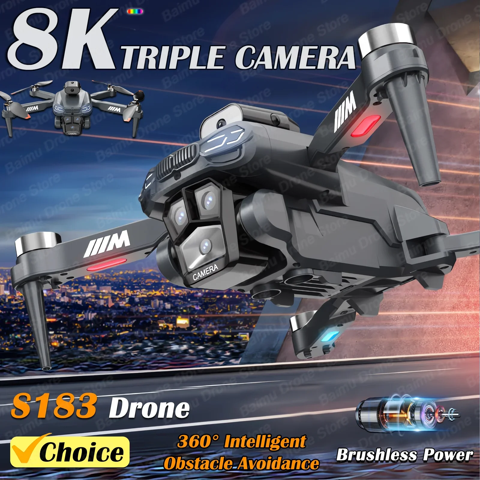 2024 New S183 Drone… - image
