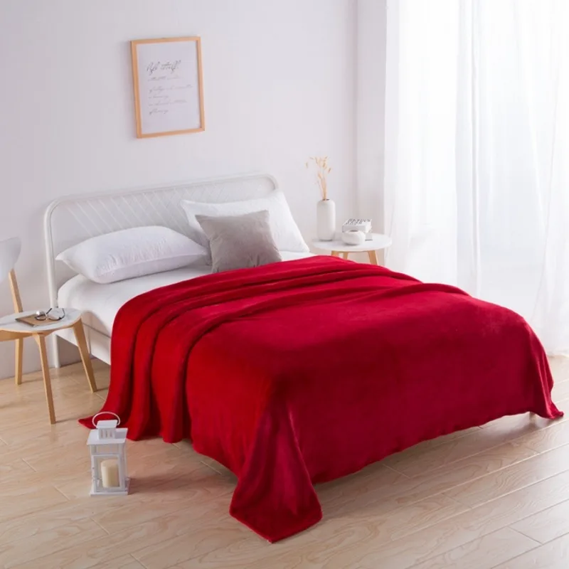 Black Mink Fleece Throws Super Soft Reversible Twin Queen Size Sofa Bed Blanket