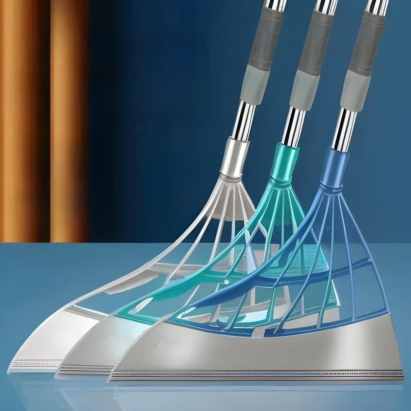 balai-magique-en-silicone-noir-pour-salle-de-bain-et-maison-–-outil-de-nettoyage-efficace-avec-pelle-ne-retient-pas-l'eau-ne-retient-pas-les-cheveux-ni-la-poussiere