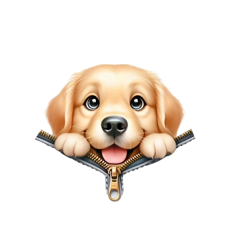 Other 3D Sticker 13cm PVC Cartoon Paw in the Pocket Car Stickers Fit Car Window Notebook Wall Refrigerator Decal