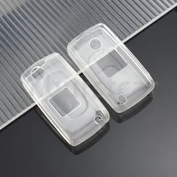 適用於標緻107、207、307、308、407、607、206、4007、3008、5008以及雪鐵龍C2、C3、C4、C5、C6、C8的透明TPU汽車遙控鑰匙保護套 8 最佳銷售 標緻307鑰匙包 - №7