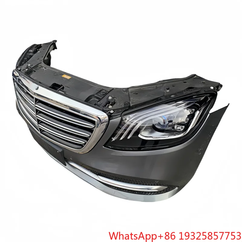 High Quality  -S-Class W222 Front Bumper Components Includes Radiator for S500 Luxury Model