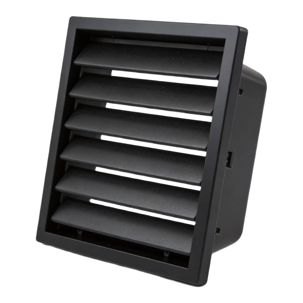 15 15 5cm Airflow Vent Airflow Cover Anti-Mosquito Design Hood For HVAC Louvered Design For Dryer For HVAC Systems