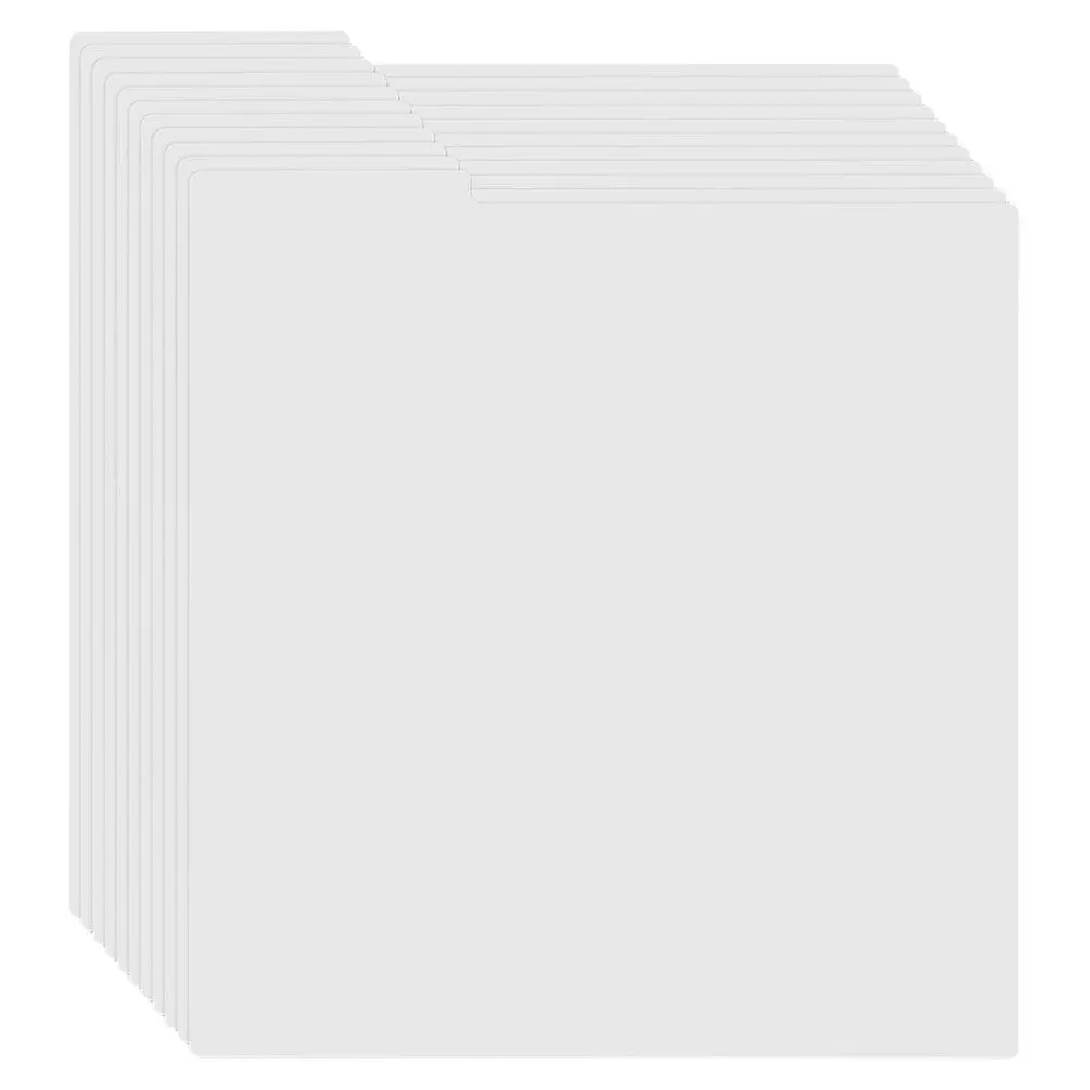 15Pcs Vinyl Record Dividers Tabs Multifunctional Organizer for Bookshelves Document Classification Efficient Storage Solutions