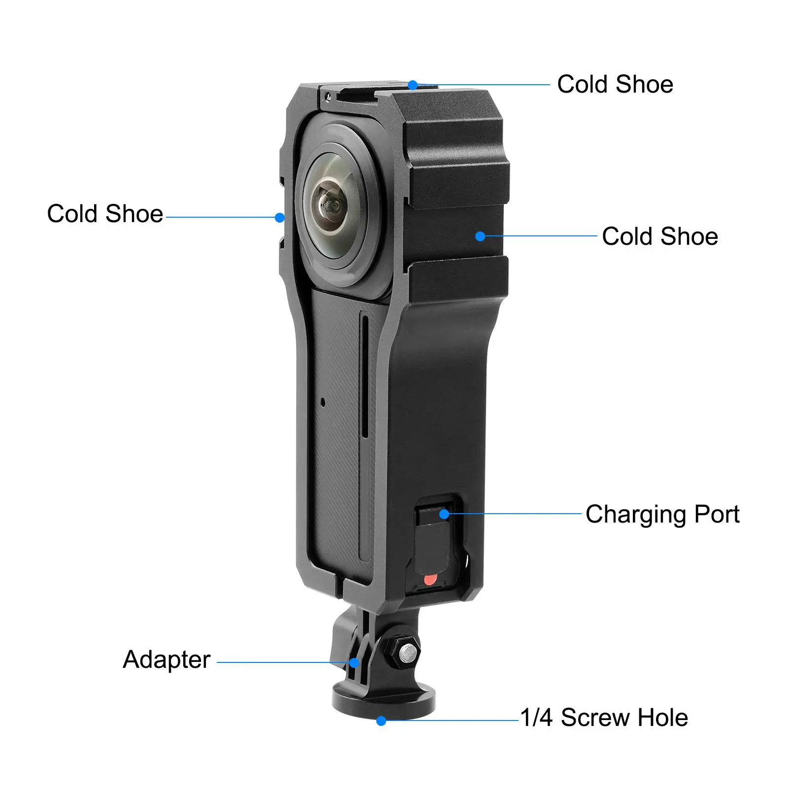 

Camera Frame Cage Shell Accessories Aluminum Alloy Lens Guards Cover Protection Case Holder Mounts Border for Activities