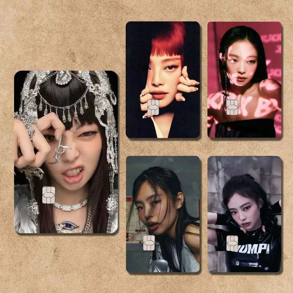 

Singer J-J-ennieS-S Card Stickers Credit Visa Debit Bank Charge Card Bus Metro Waterproof Sticker Decal Decoration