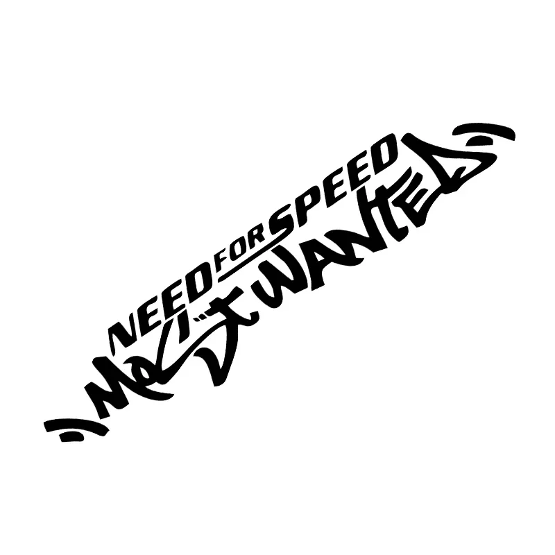 30x6CM Fun White Need for Speed Scratch Car Auto Windshield Decal Vinyl Sticker Universal Window Auto Door Car Accessories