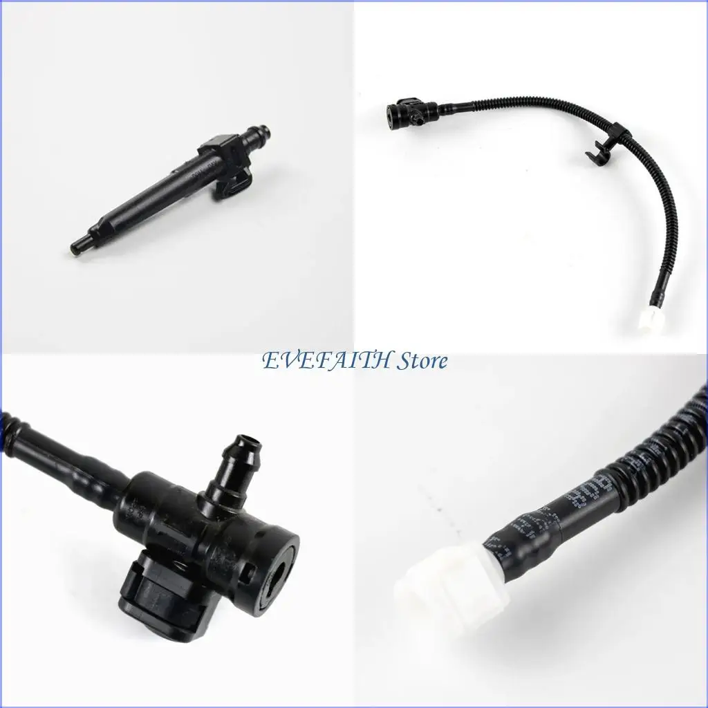 124B Adjustable Sprayer Mirror Cleaning Valves Automobile Camera Drainage Pipe with Stable Performances 8W9955975