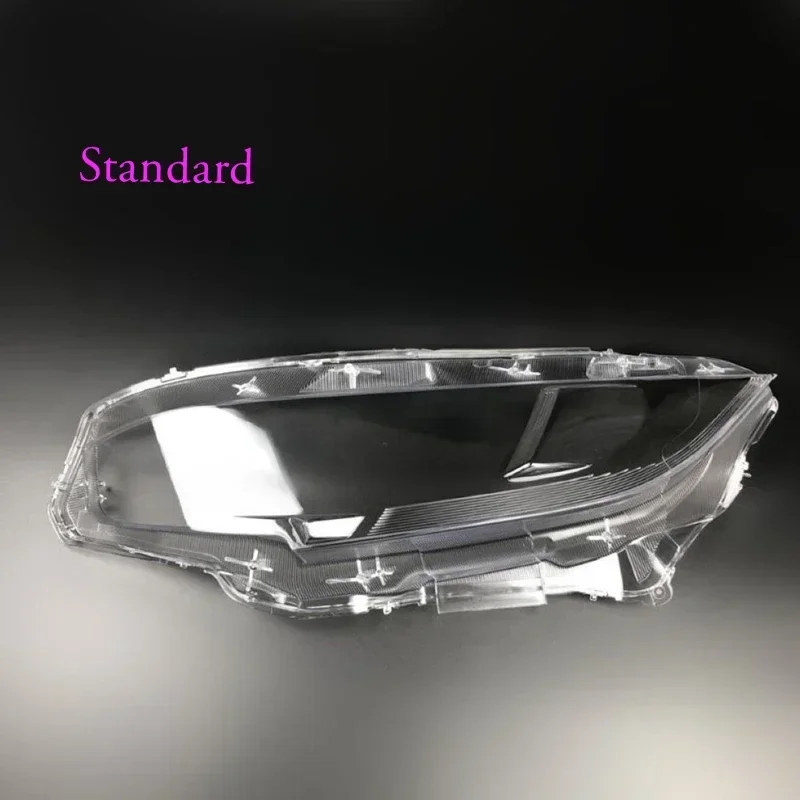 For Honda Civic 2016 2017 2018 2019 2020 2021 Headlight Shell Lamp Shade Transparent Cover Headlight Glass Headlamp Cover view 2
