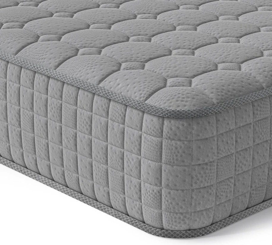 Beautiful Rolled Packing Double Bonnel Spring Pillow Top Mattress Cheap Regular Foam Compression for Bedroom or Hospital Use