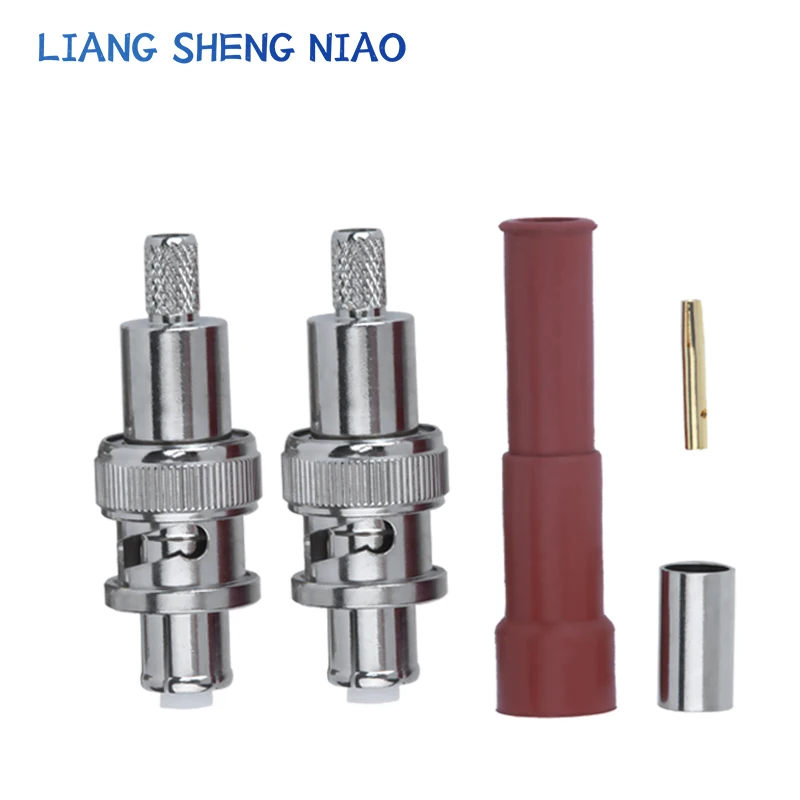 Il connettore coassiale Rf con connettore ad alta tensione Shv-J-3 Bnc5000V è adatto per Rg142/-3/Rg58