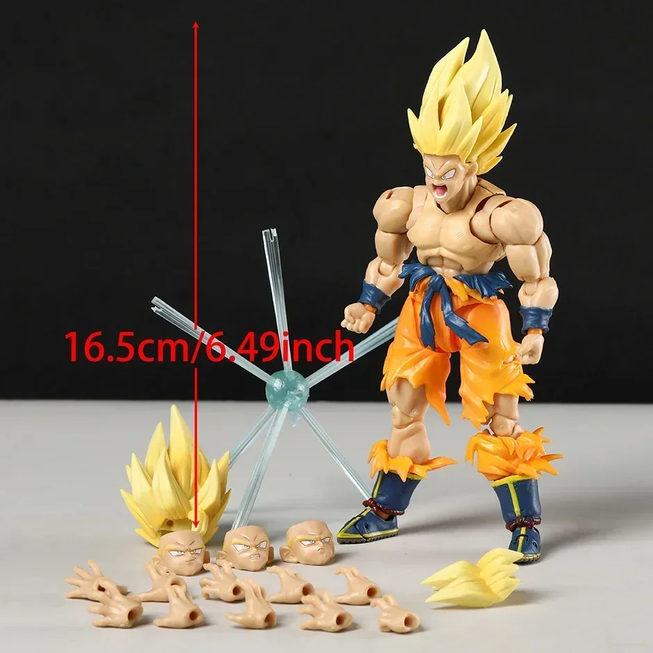 In Stock Anime Dragon Ball Z SHF Son Goku Legendary SH Figuarts Super Saiyan Action Figure Model Toy Gift Collection Figurine