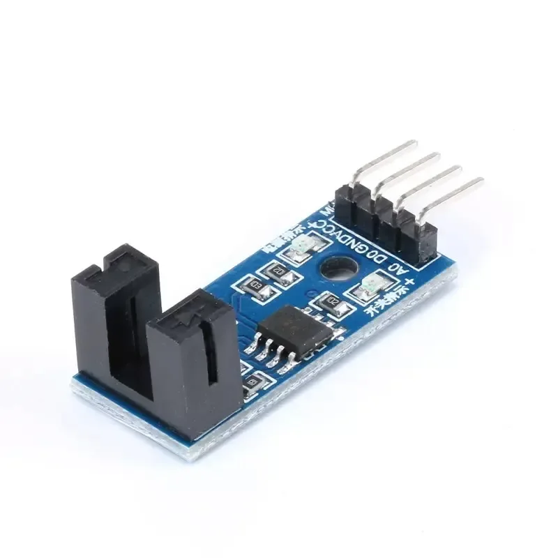 5PCS Speed sensor module pulse counting motor testing limit counter slot type optocoupler module
