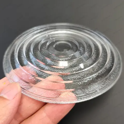 Diameter 80mm Focal length 50mm Glass Fresnel Lens High Borosilicate for Spotlight Stage Light Spotlight Lenses