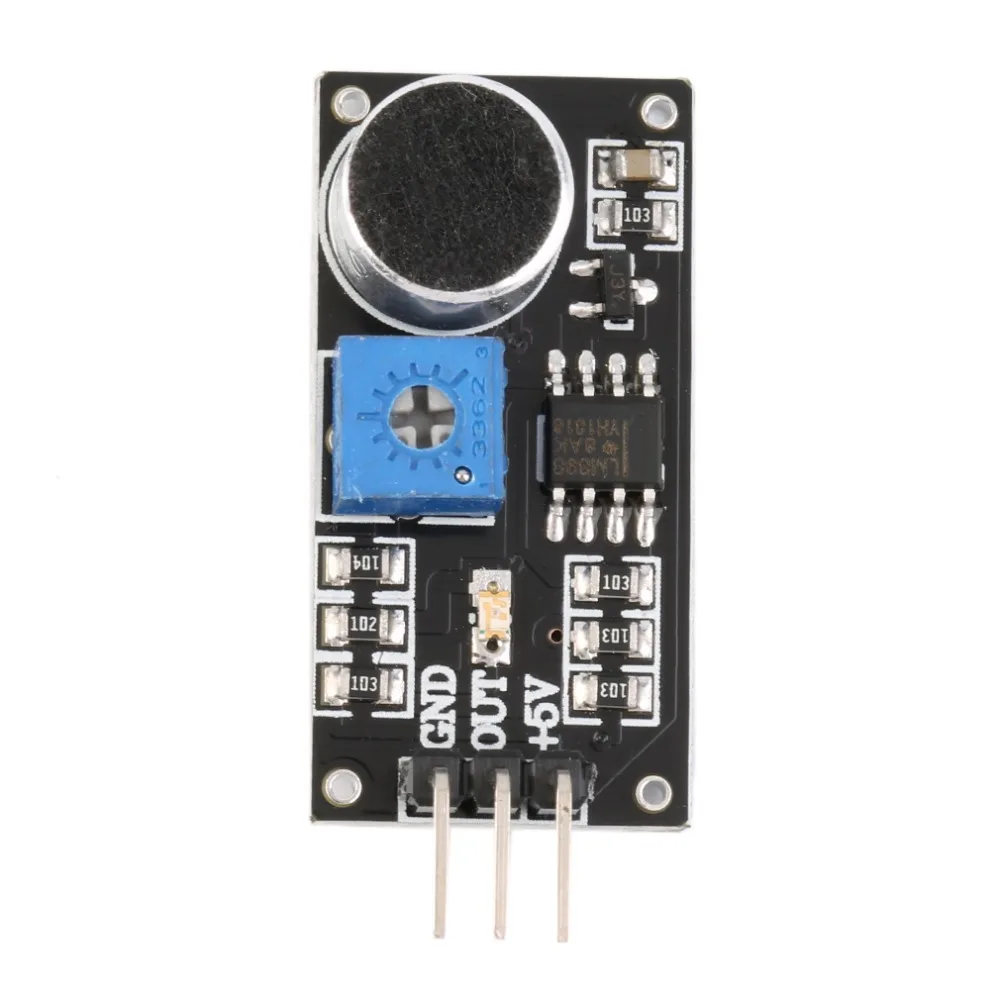 5 teile/los Sound Erkennung Sensor Modul Sound Sensor LM393 Horn ApplicableArduino – Detail 1