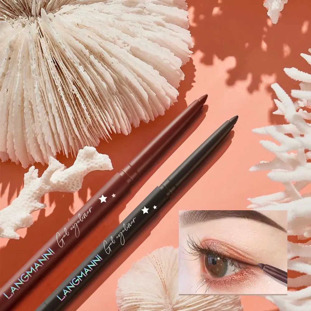 Charmante Langdurige Niet-Veeg Zweetbestendige Waterdichte Eyeliner Cosmetische Eyeliner Eyeliner Gel Potlood Ogen Make-Up