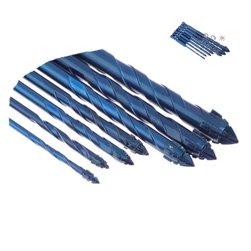 

1/5/10 шт. набор эксцентриковых сверл 3-12 мм для бетонной стены, керамической плитки, штамповки, инструмент для сверления каменных плит