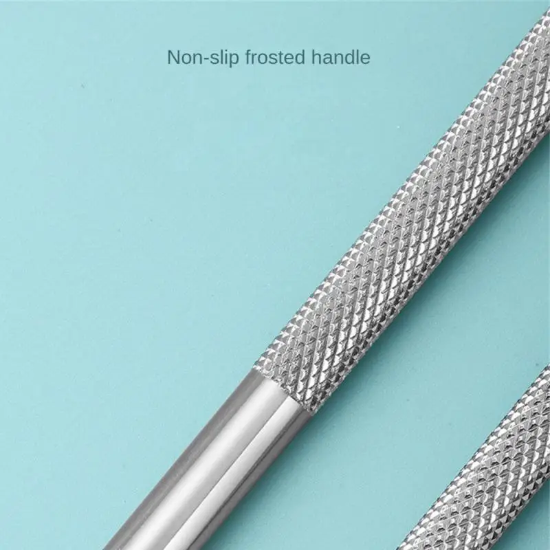 Double-ended Stainless Steel Cuticle Pusher Nail Manicures Remover Manicure Sticks Nail Art Tools Nail Cuticle Pusher