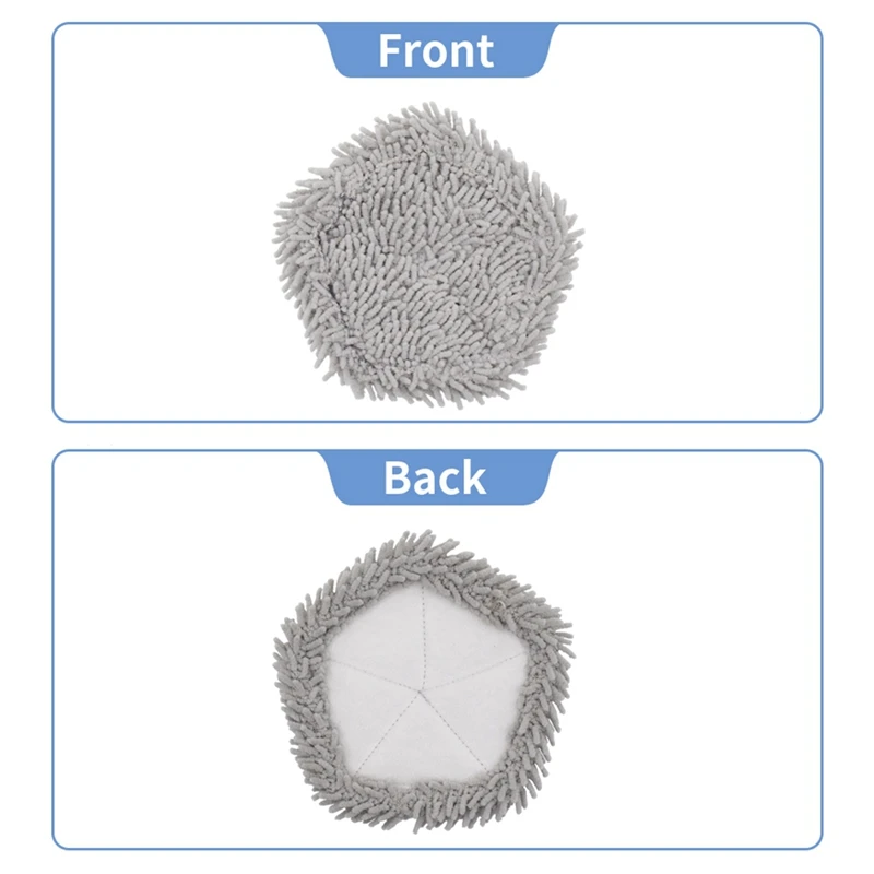 Peças de reposição para aspirador robô, Suporte para esfregão e esfregão, Xiaomi Dreame Bot W10 e W10 Pro, Auto-limpeza