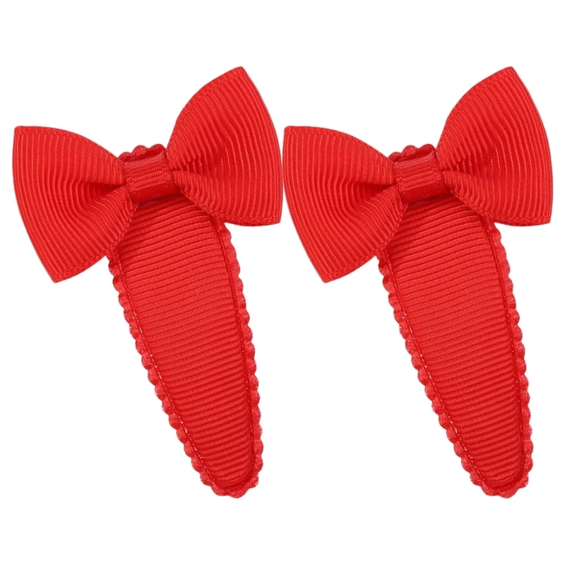 1 คู่ Bowknot Hairgrip Headdress สำหรับสวมใส่ทุกวันผีเสื้อ Headwear สำหรับสาวทารก Barrettes Hairpin อุปกรณ์เสริมผม