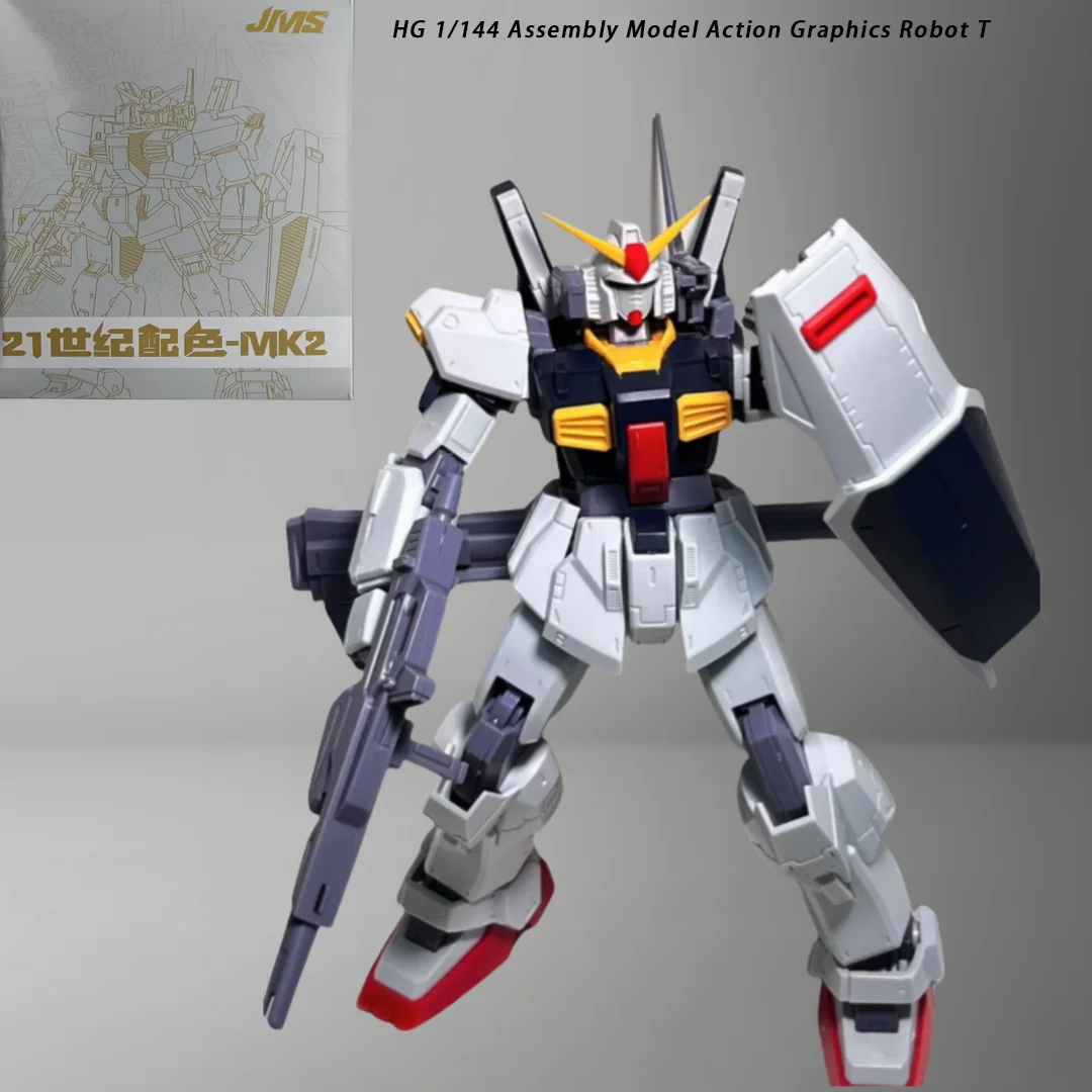 

Bandai Newborn MK-IIRX-178 HG 1/144 Assembly Moveable Model Action Graphics Robot Toy Gift Collection
